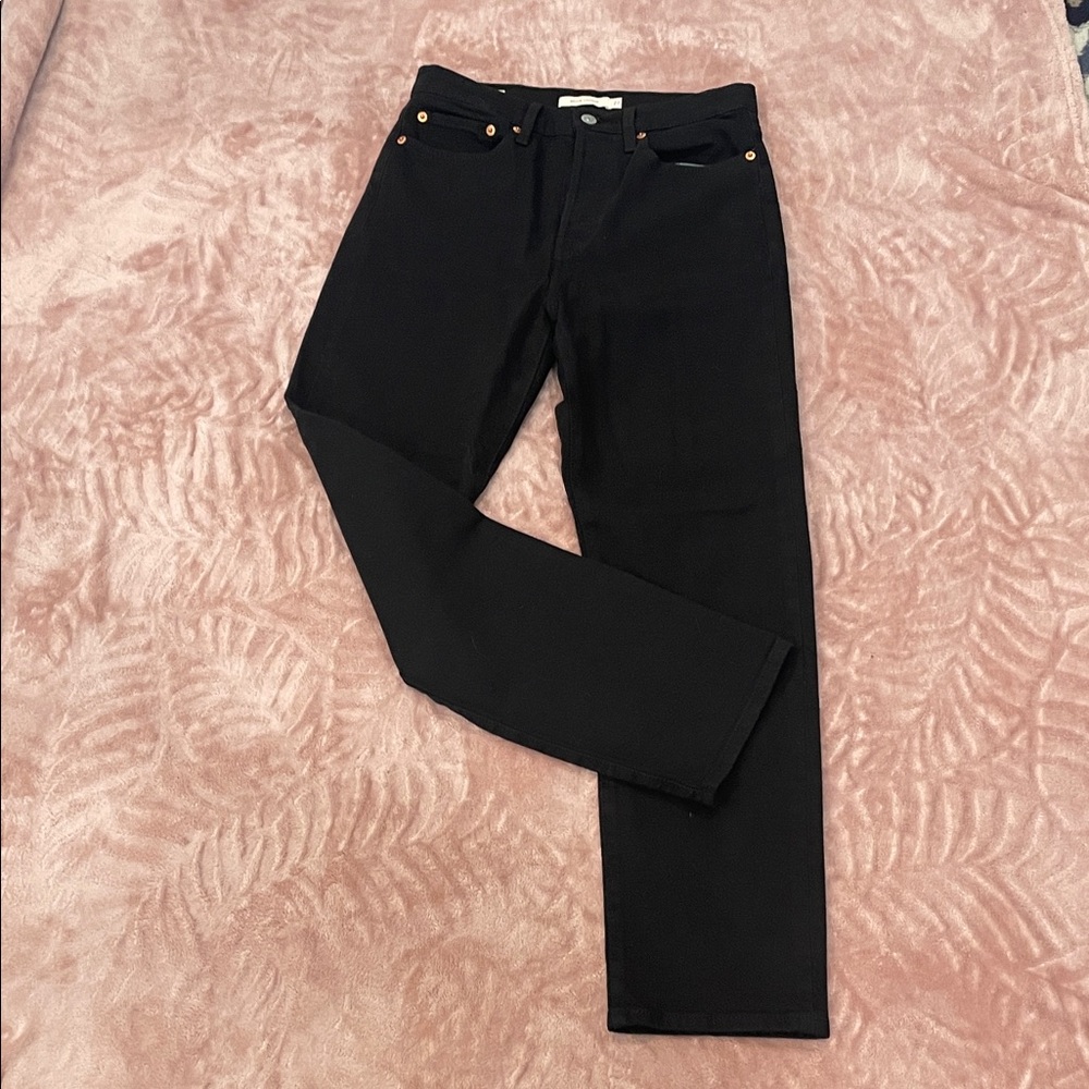 Levi's Women's High Rise Black Jeans